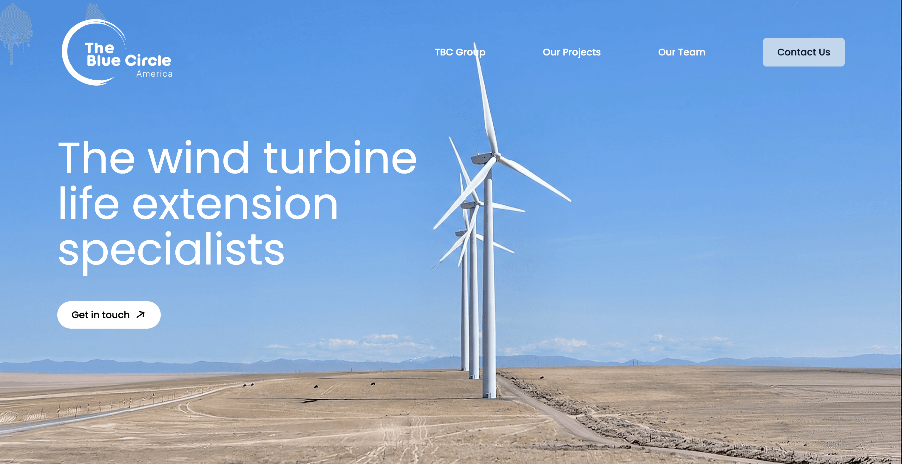 Image du site thebluecircleamerica.com